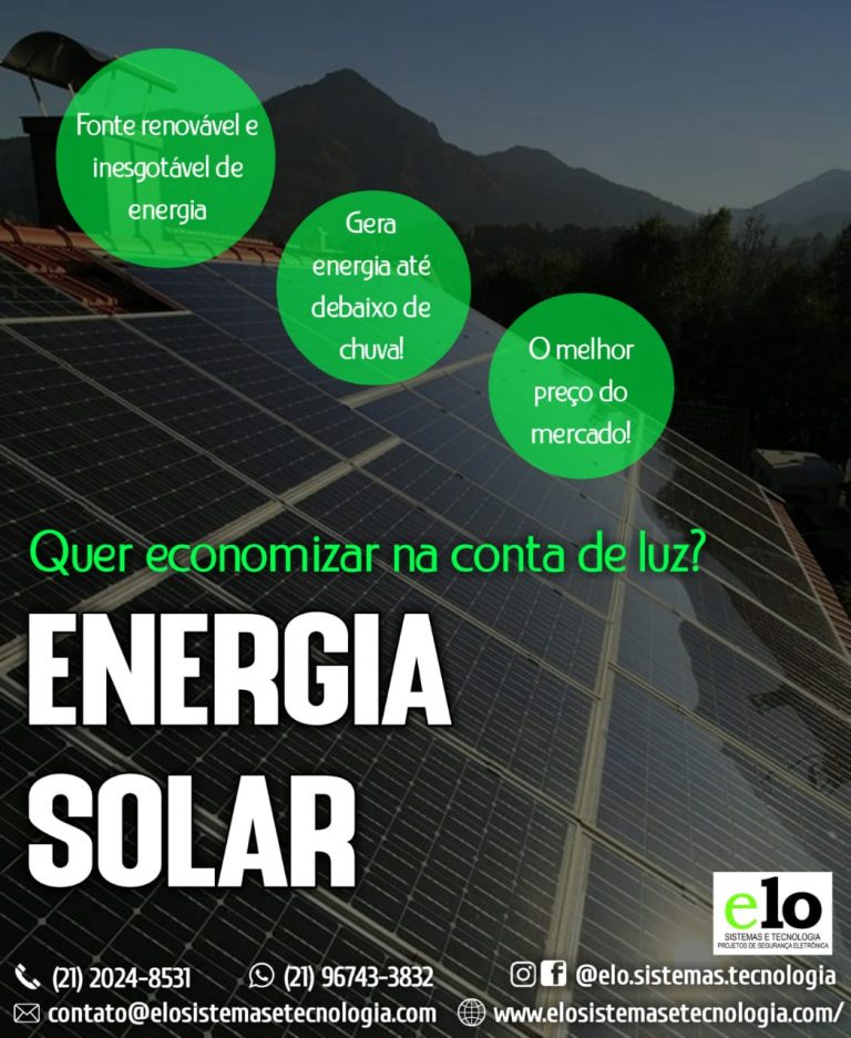 Energia Solar – ELO | Sistemas E Tecnologia